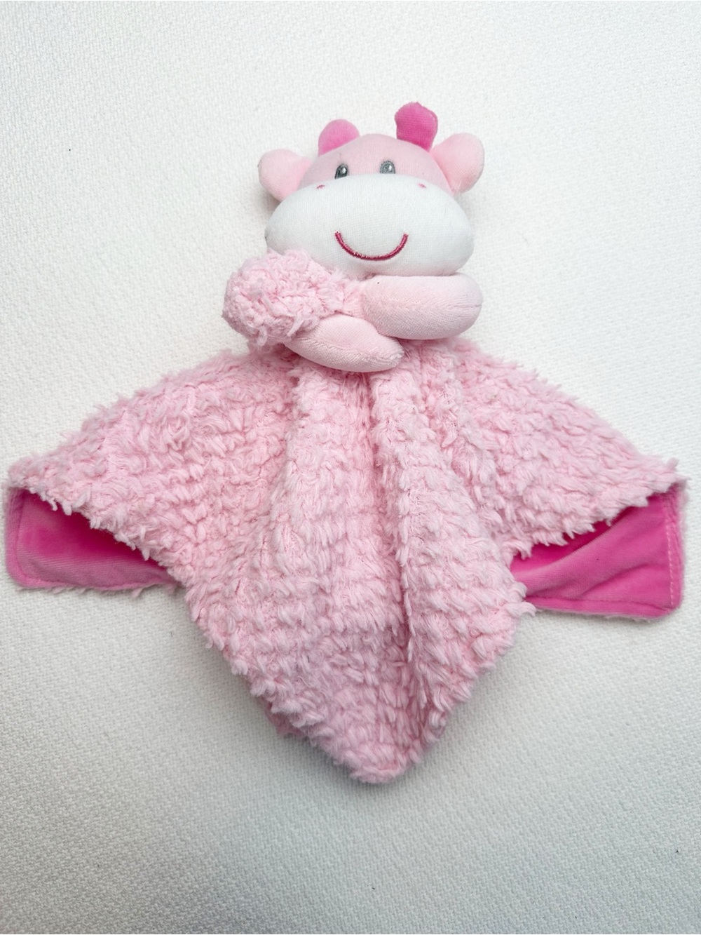 Baby Essentials Pink Giraffe Lovey 2015